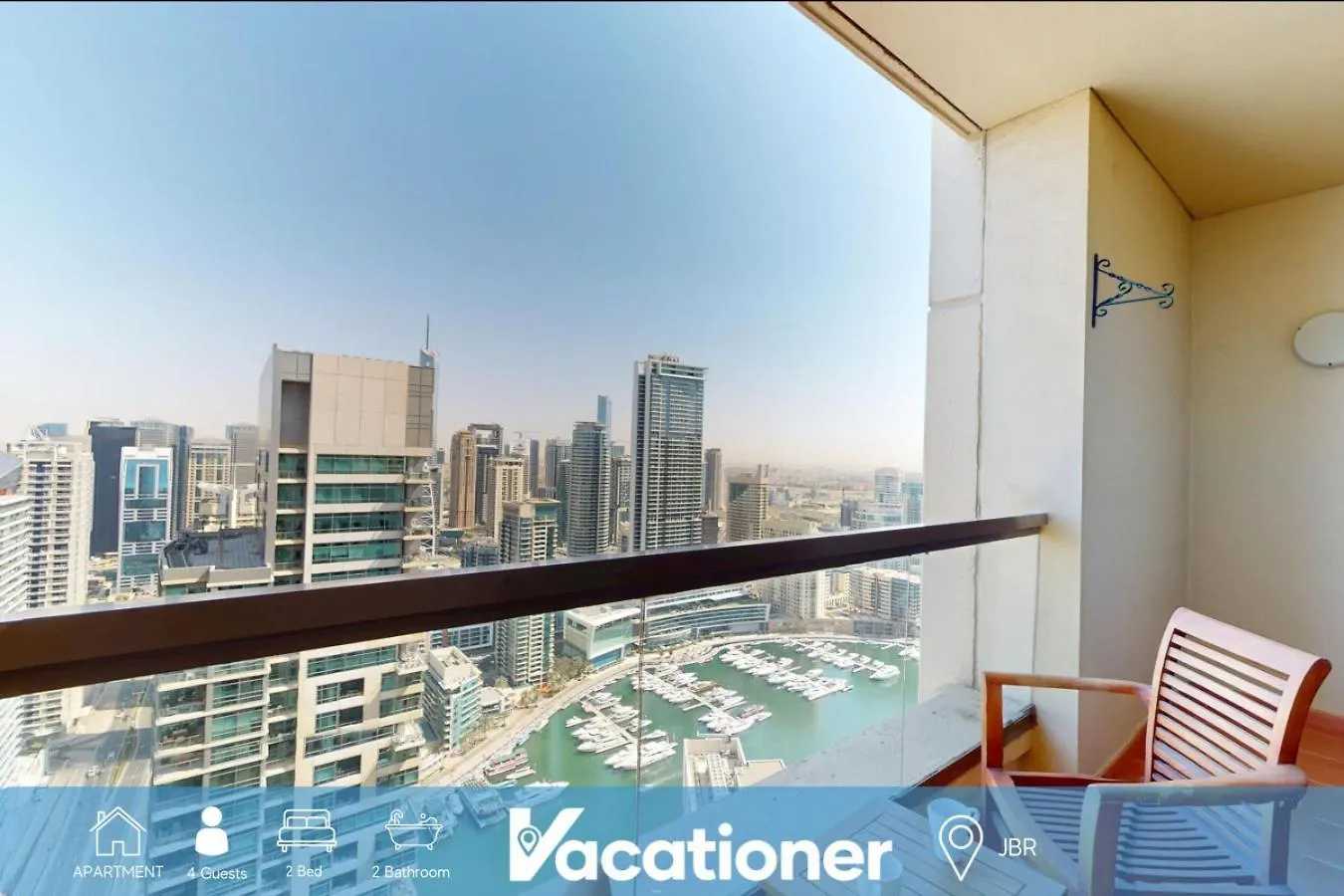 Rimal 1 - Two Bedroom With City View On 38Th Floor 迪拜