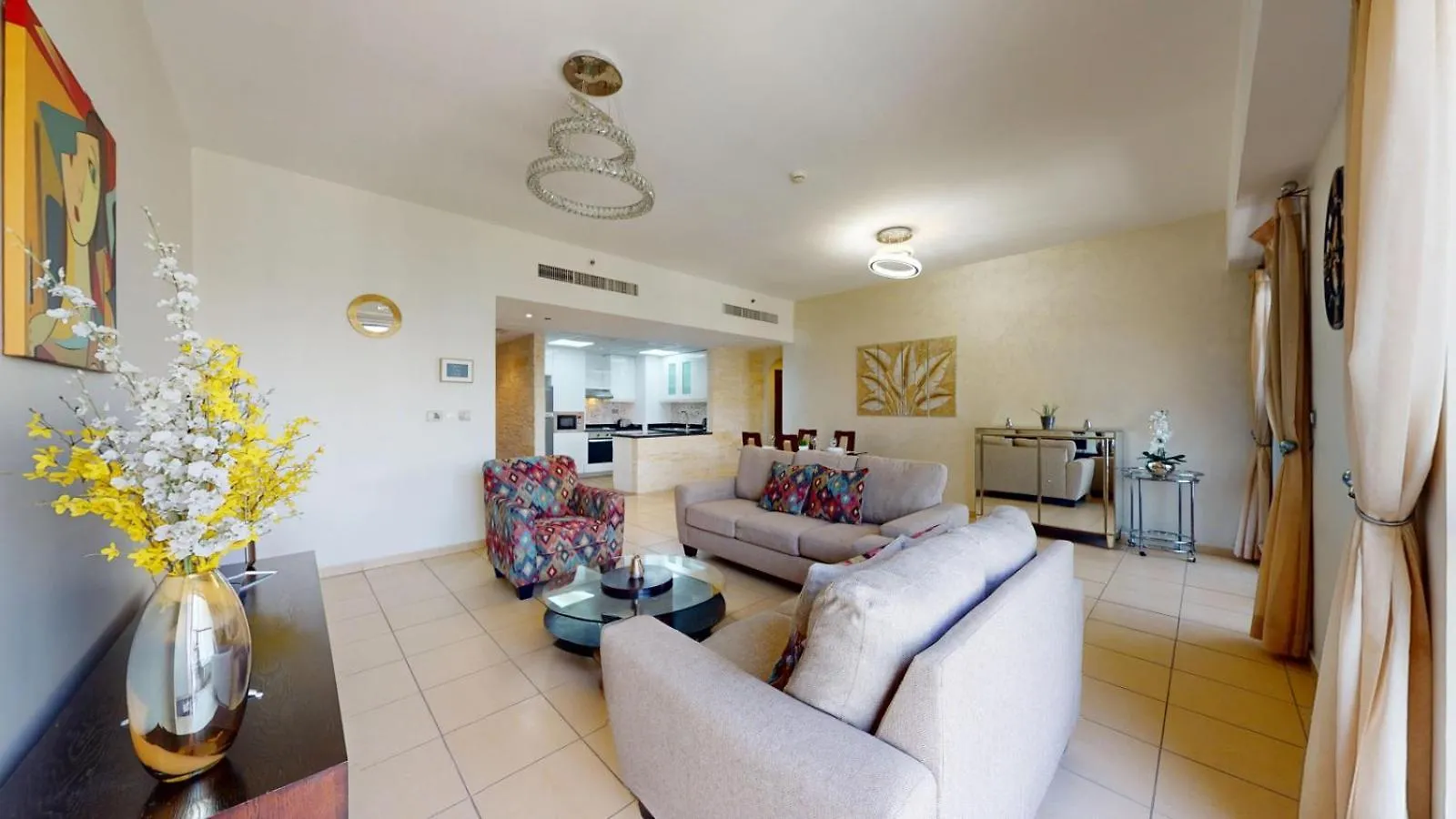 Rimal 1 - Two Bedroom With City View On 38Th Floor 迪拜 公寓